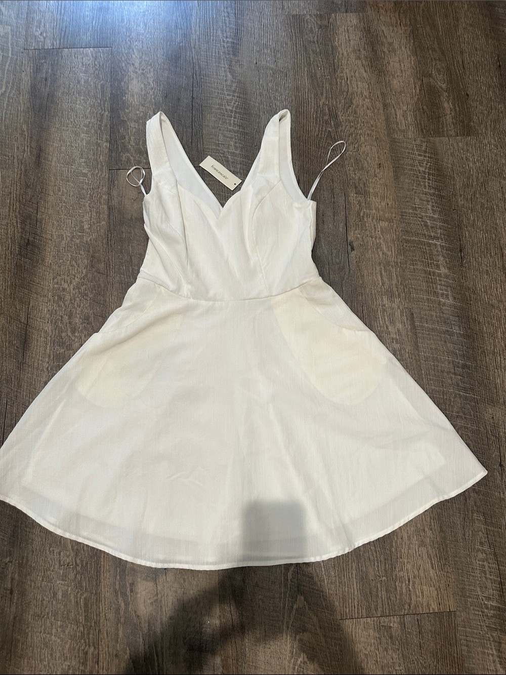Francesca's Collections White Mini Dress